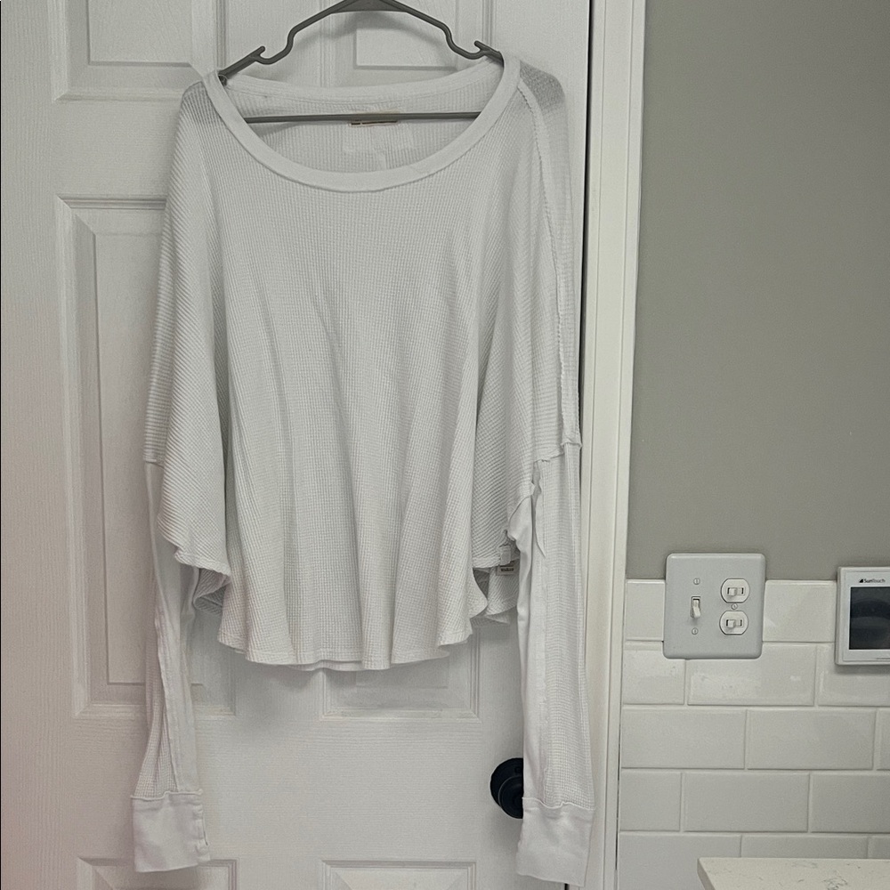 We The Free Waffle knit top